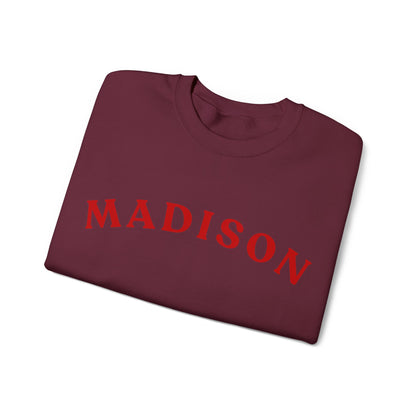 Madison Arch Crewneck Men/Unisex Sweatshirt | Classic Comfort | True North