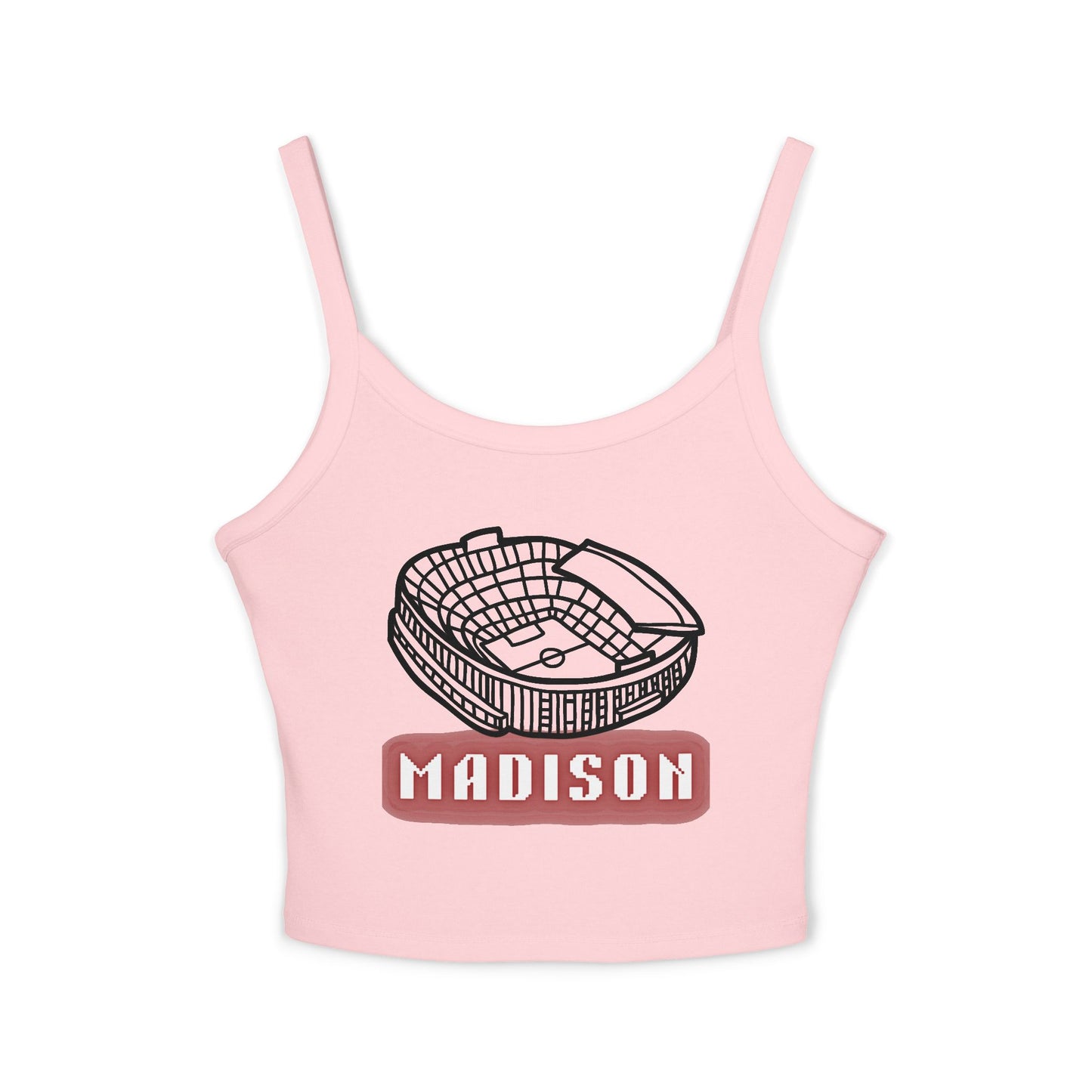Madison Baseball Women Spaghetti Tank Top | Soft Cotton Fit | True North