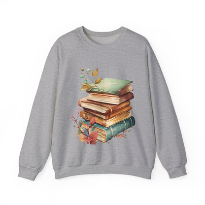 Book Lover's Crewneck Sweatshirt | Autumn Literary Sweatshirt  | True North