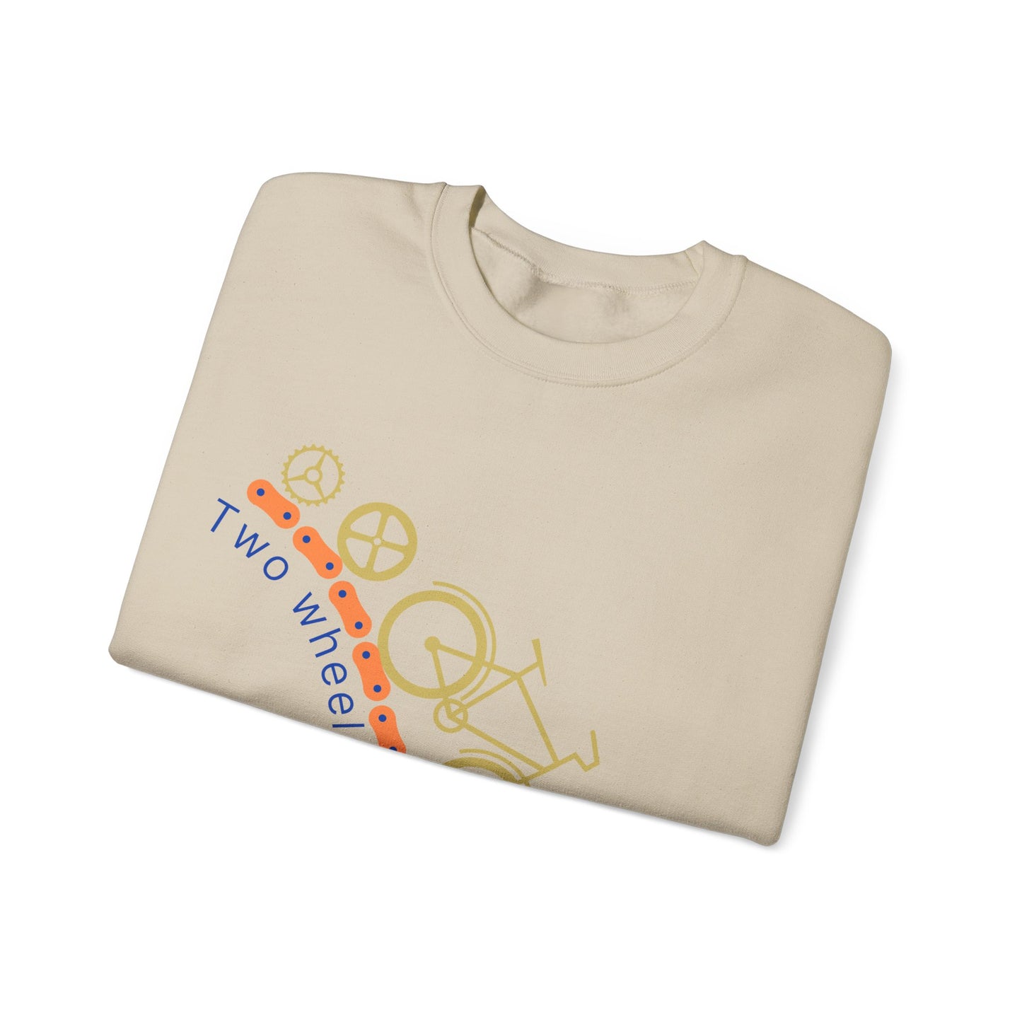 Vermont Bicycle Adventure Sweatshirt | Cozy Cycling Crewneck | True North