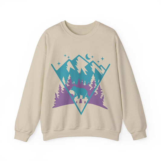 Mountain Adventure Unisex Sweatshirt | Cozy Outdoor | True North