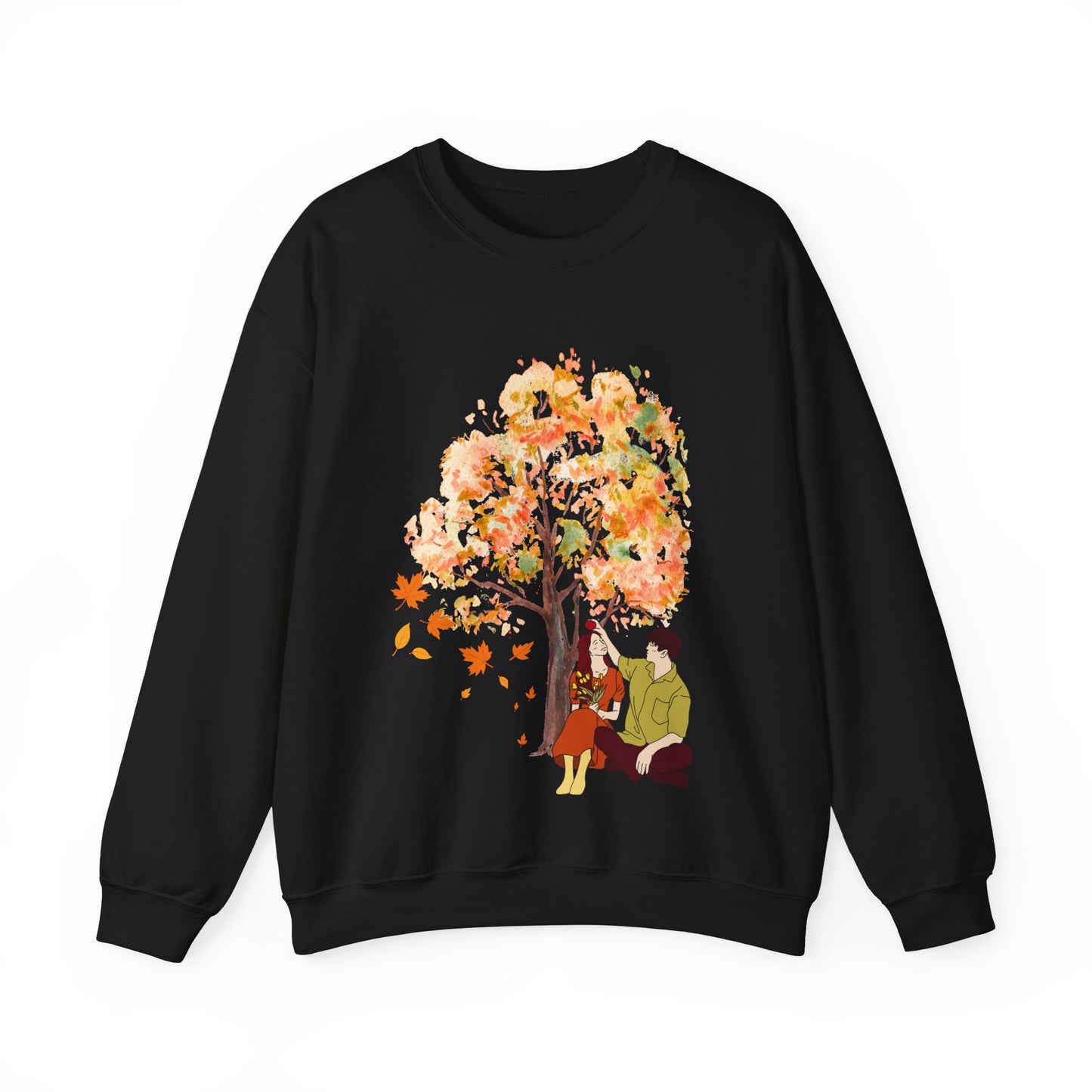 Cozy Fall Couple Crewneck Sweatshirt | Autumn Vibes | True North