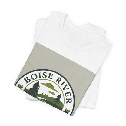 Boise River Green Belt Tee — Scenic River Nature T-Shirt