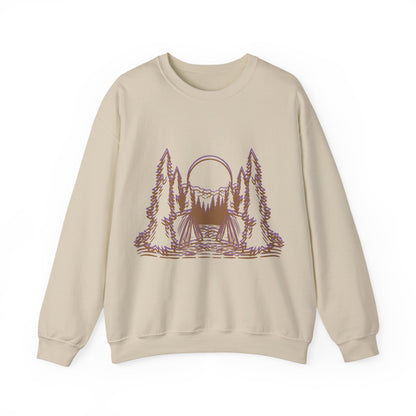 Nature-Inspired Crewneck Sweatshirt | Cozy Nature Enthusiasts | True North