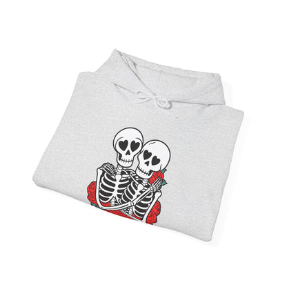 Romantic Skeletons Hoodie | Halloween Fall Fashion | True North