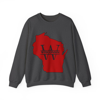 Wisconsin State Madison Unisex Sweatshirt | Soft Cotton Premium Fit | True North