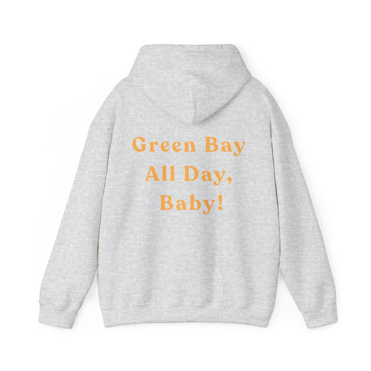 Green Bay Fan Gear Heavy Blend Hooded Sweatshirt | Cozy Sundays | True North