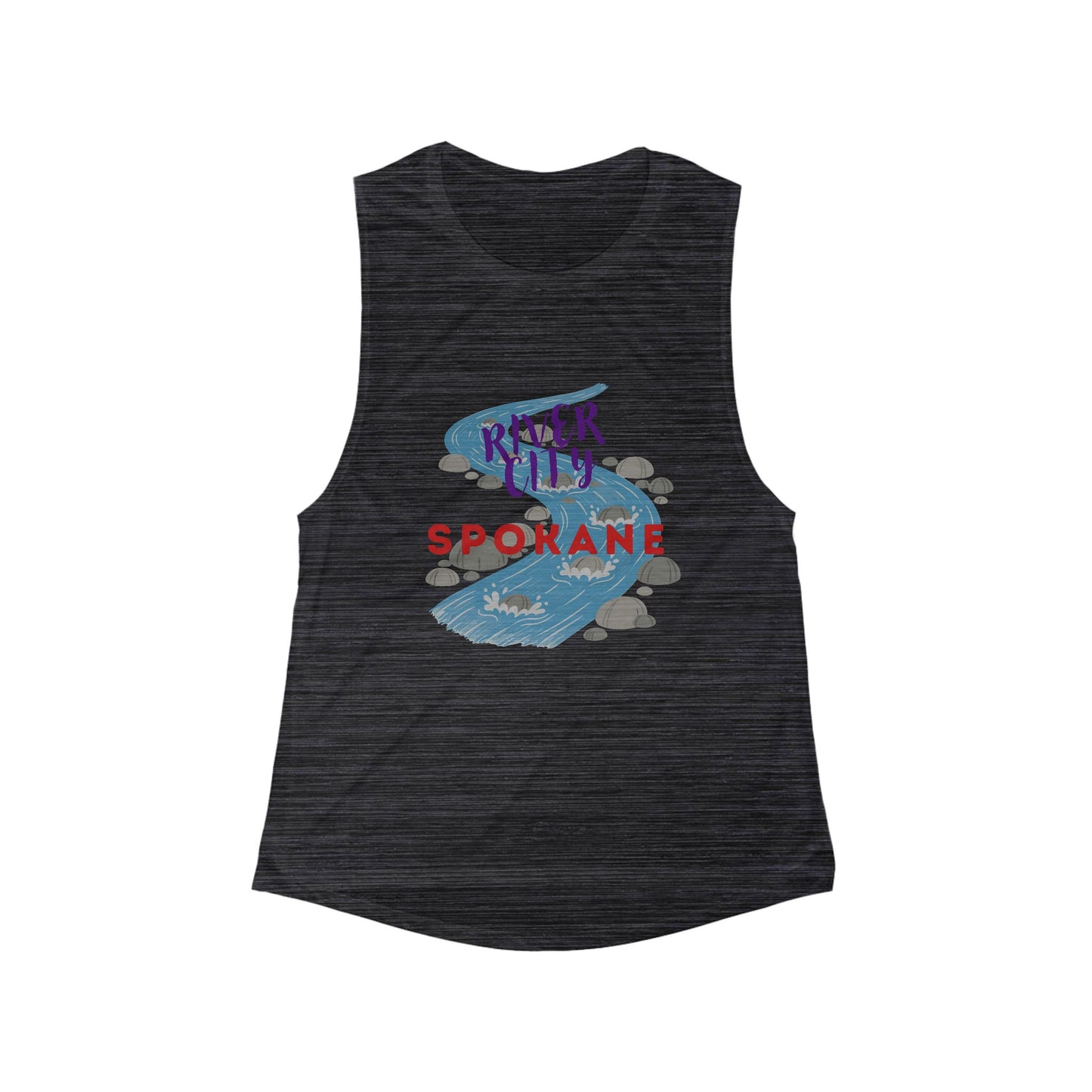 Spokane River Rafting Graphic Tank