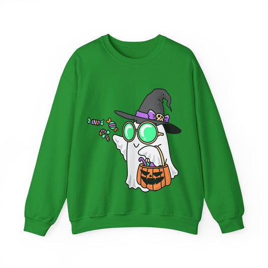 Halloween Ghost Crewneck Sweatshirt | True North