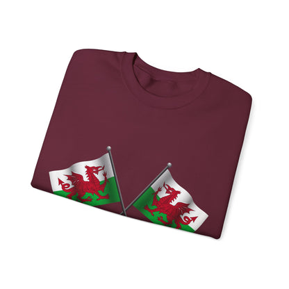 Wales Flag Crewneck Sweatshirt | True North