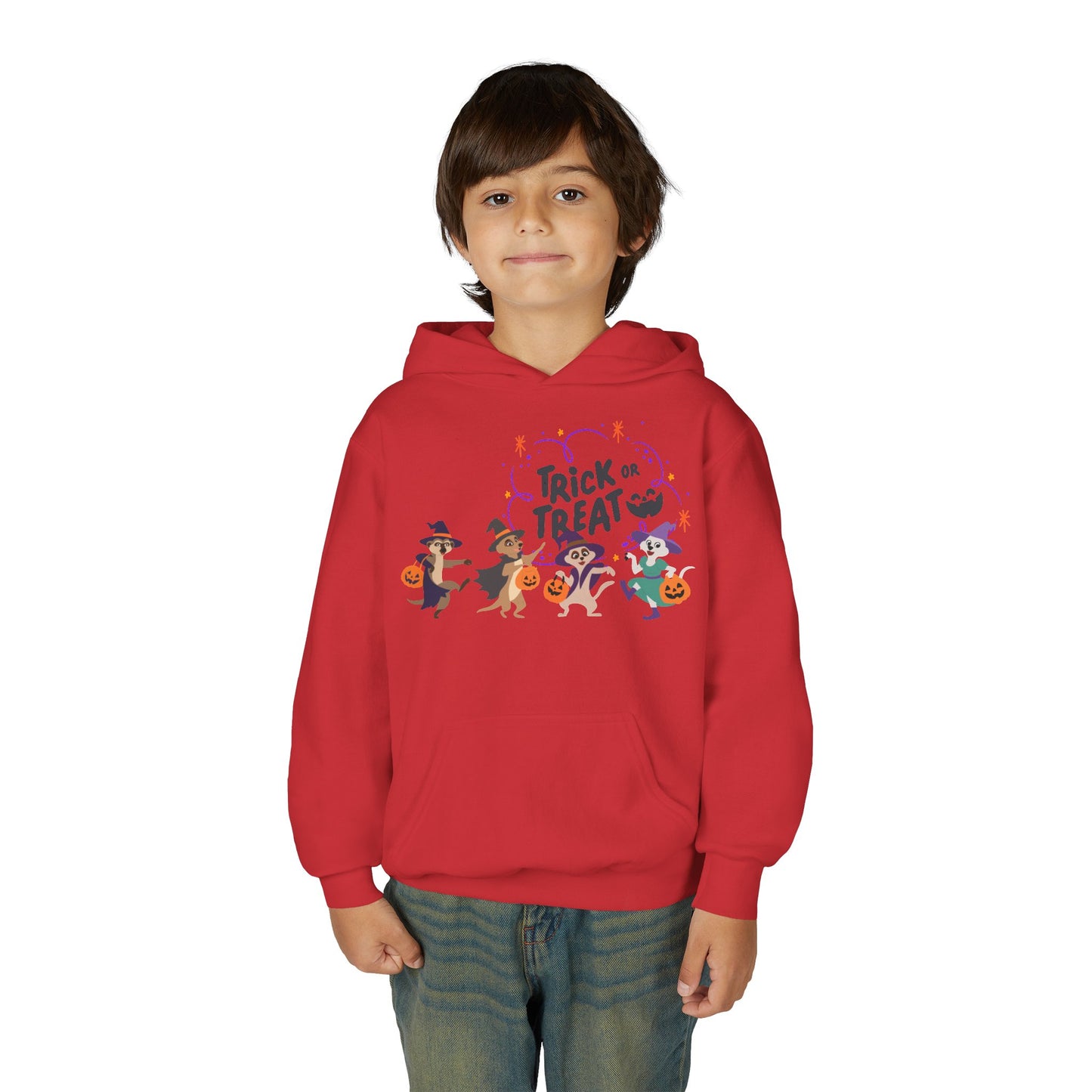 Halloween Trick or Treat Hooded Sweatshirt for Kids | Halloween Costume | True North