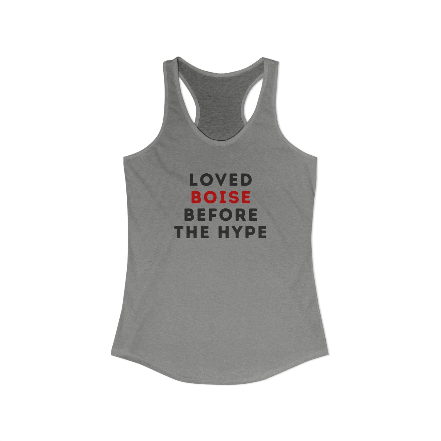 Women's Ideal Racerback Tank BOISE