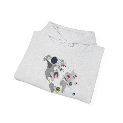 Floral Fusion Hooded Sweatshirt | True North