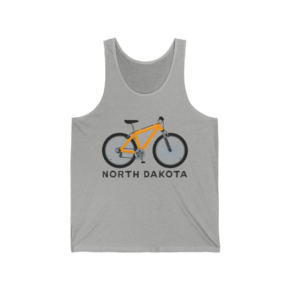 North Dakota Men/Unisex Tank Top | Mountain Bike | True North