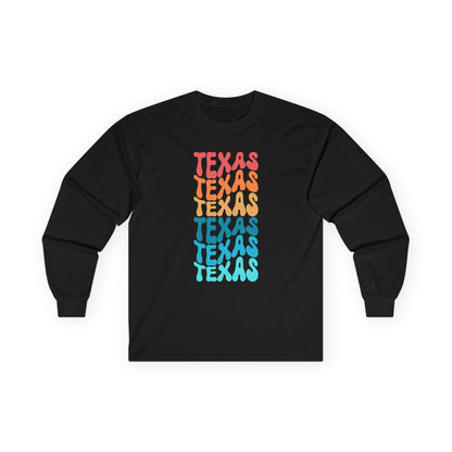 Texas Graphic Long Sleeve Tee | Retro Texan Appare | True North