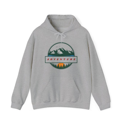 Adventure-Themed Hooded Sweatshirt | Cozy Hoodie for Outdoor Enthusiasts | True North