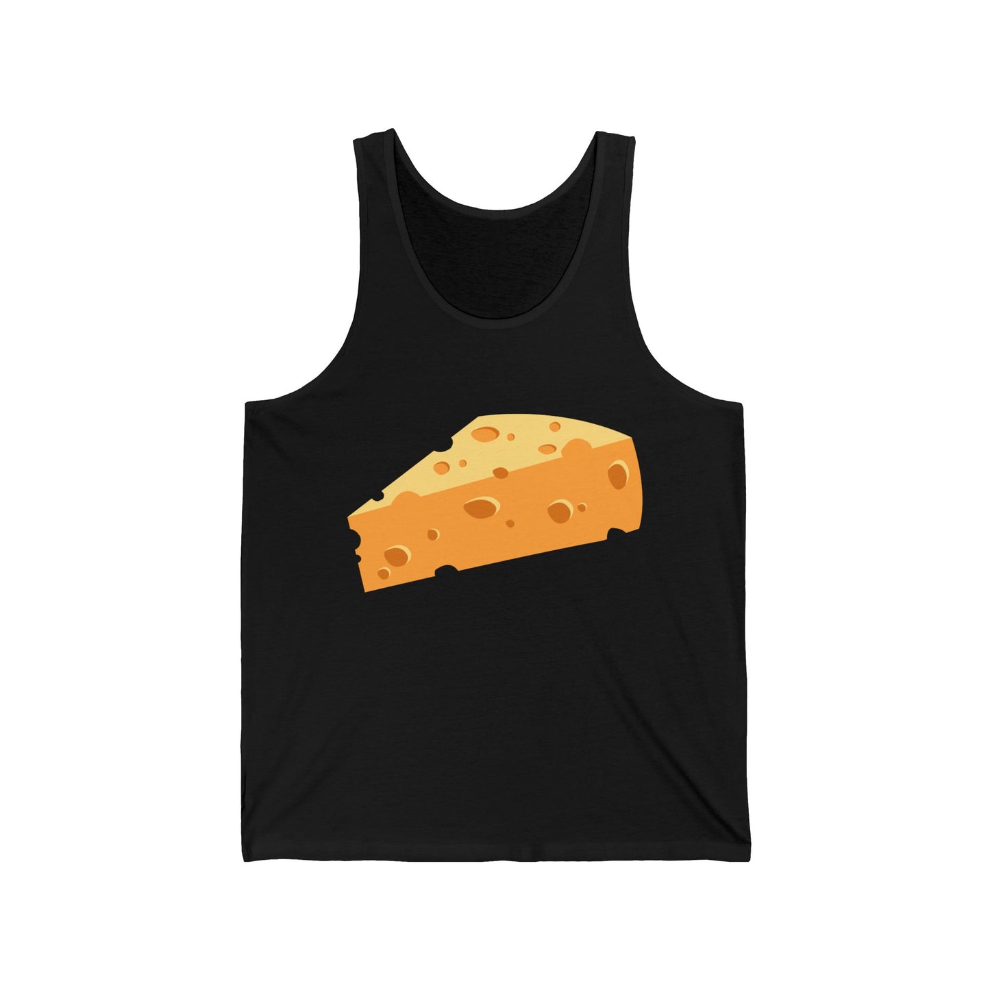 Cheese Slice Men/Unisex Tank Top | Funny Foodie | True North