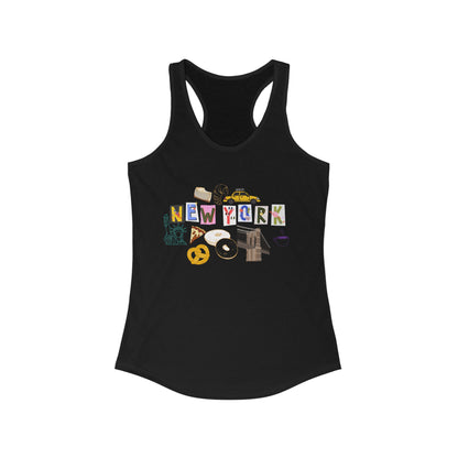 New York | Women’s Ideal Racerback Tank | True North