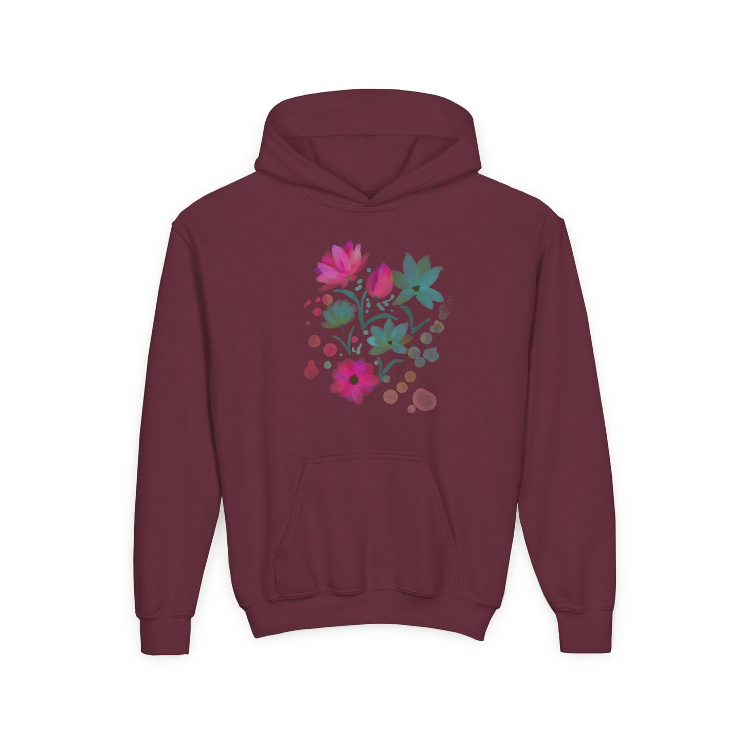 Floral Youth Hoodie | Stylish Layering | True North