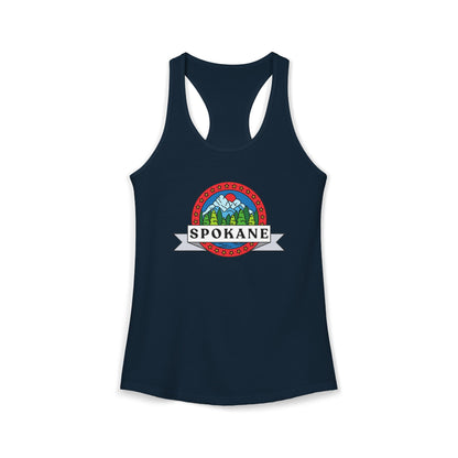 Women's Ideal Racerback Tank SPOKANE