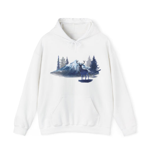 Mountain Moose Hoodie | Campers and Outdoor Travelers | True North