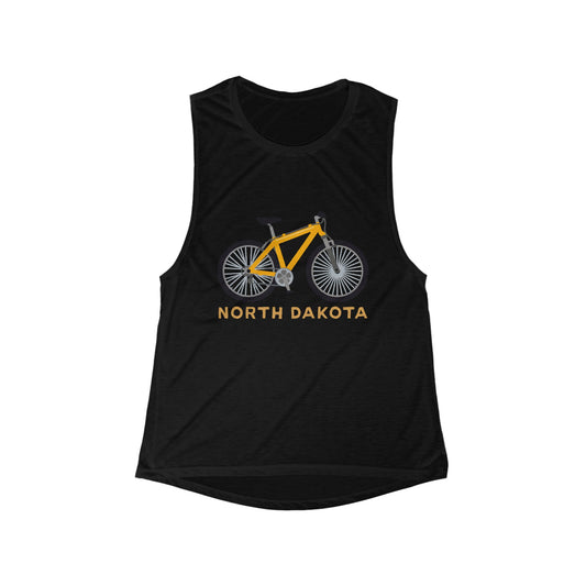 North Dakota | Women’s Flowy Scoop Muscle Tank | True North