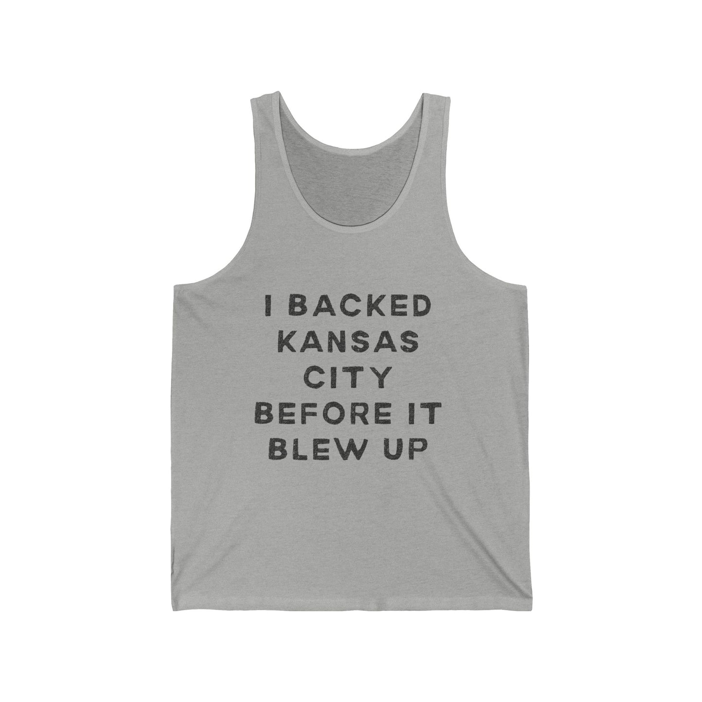 Kansas City Men/Unisex Tank Top | Retro Soft Jersey | True North