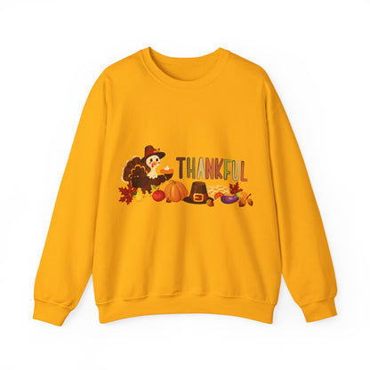 Thankful Thanksgiving Crewneck Sweatshirt  | True North