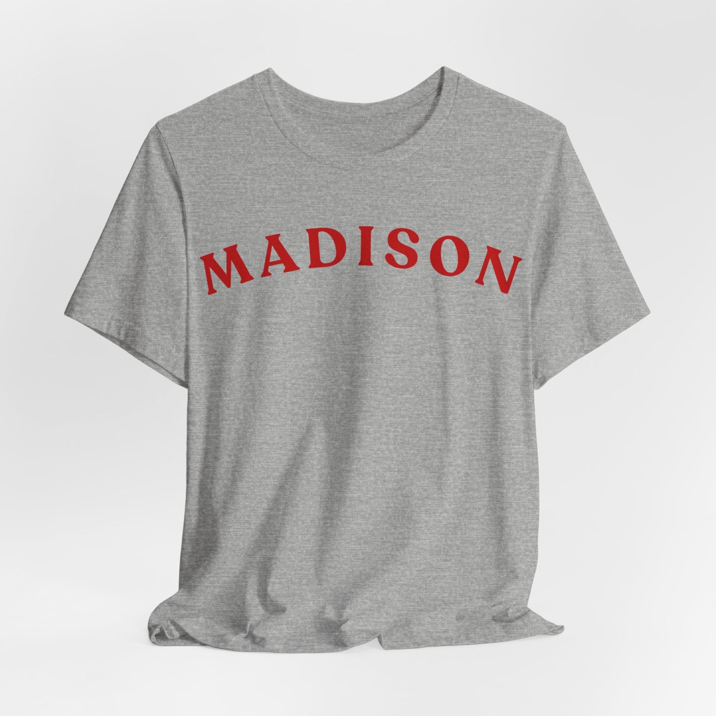 Madison Arc Name T‑Shirt — Personalized City/Name Tee