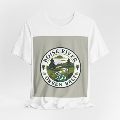 Boise River Green Belt Tee — Scenic River Nature T-Shirt
