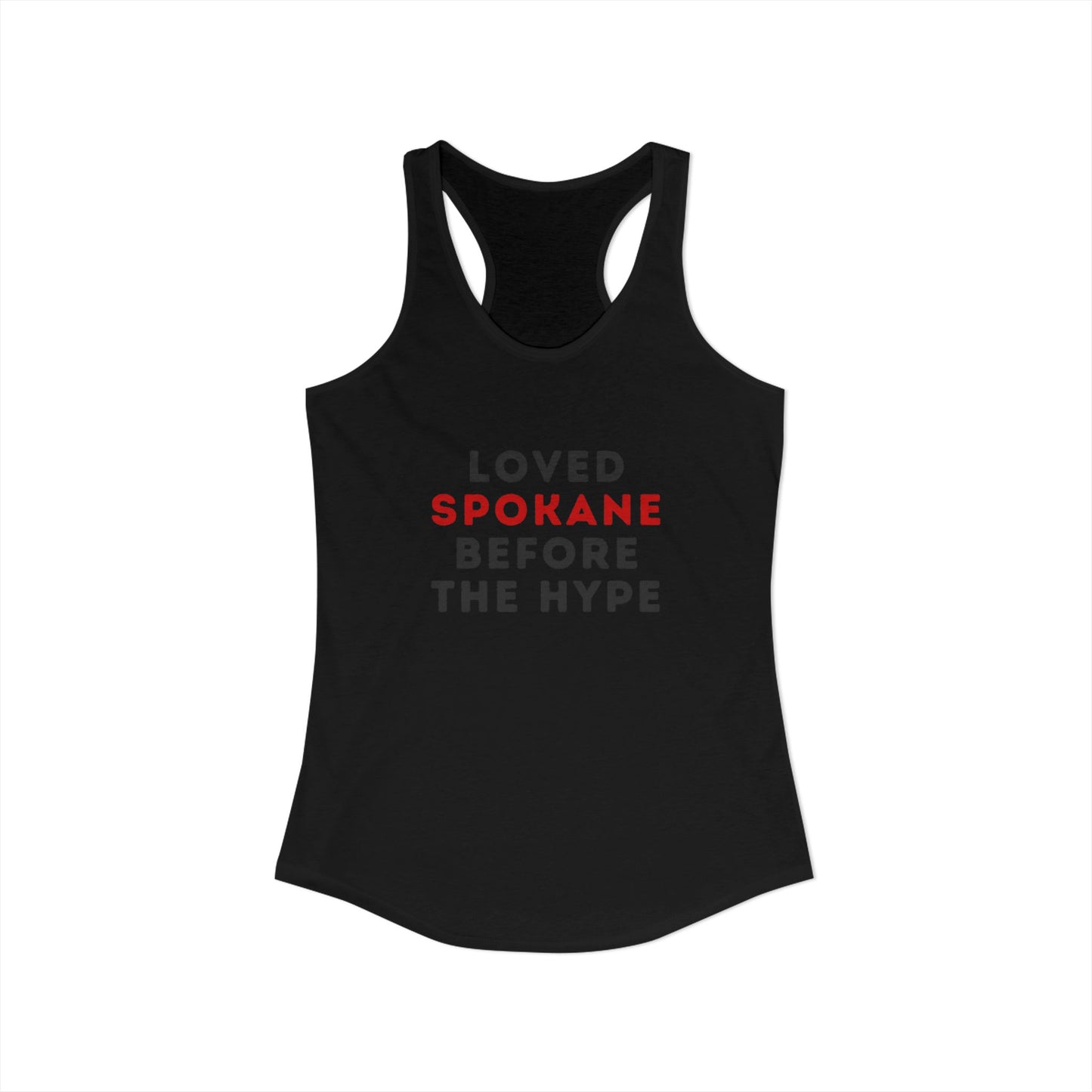 Women's Ideal Racerback Tank SPOKANE