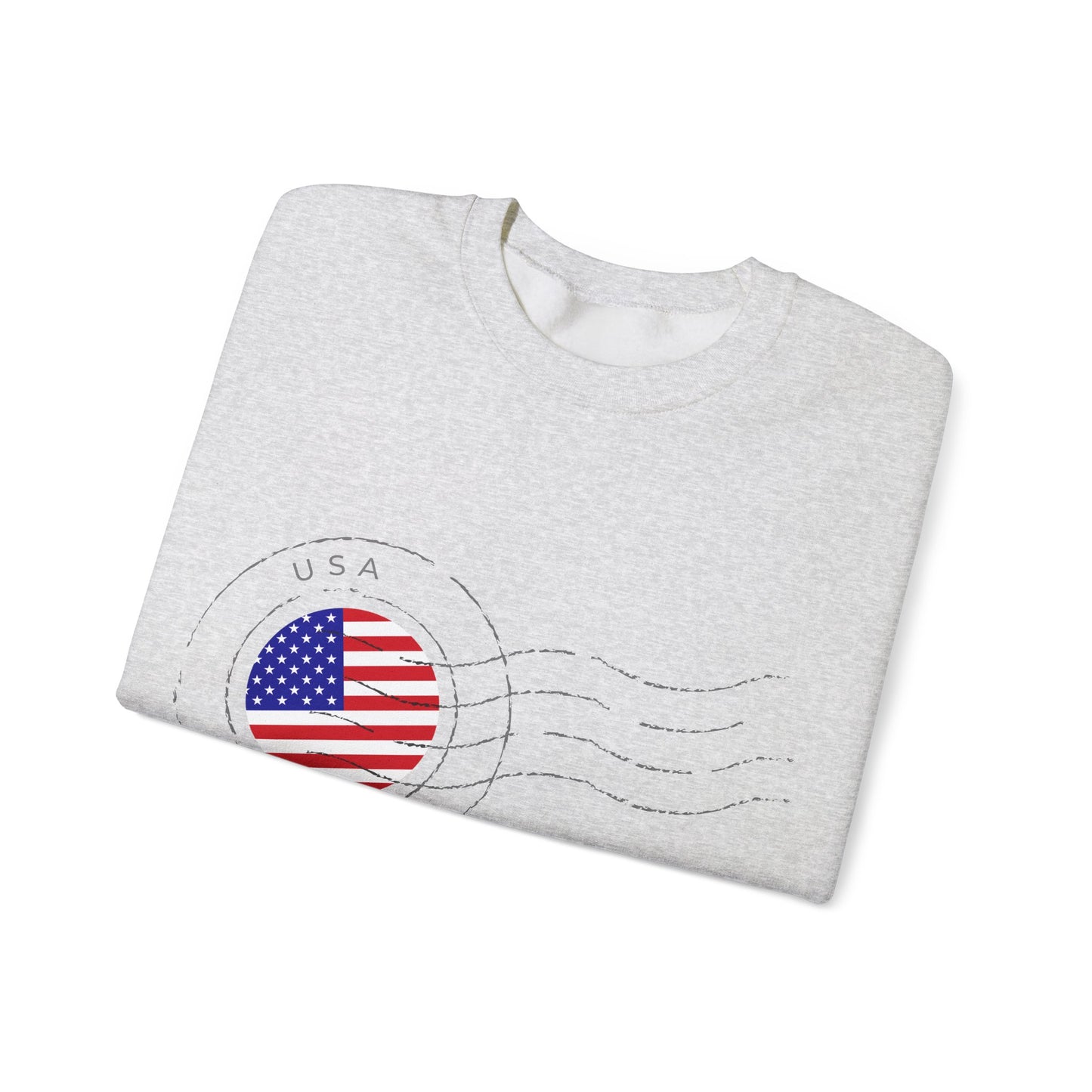 USA Flag Postmark Sweatshirt | True North