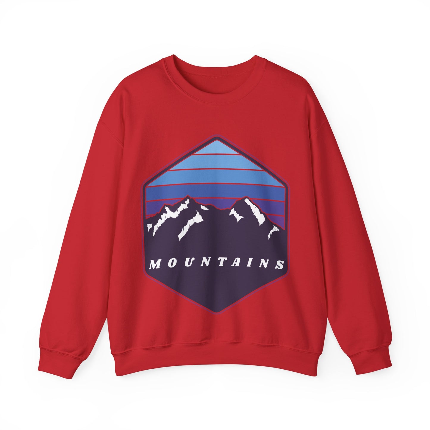 Mountain Adventure Crewneck Sweatshirt | Cozy Nature Vibes | True North