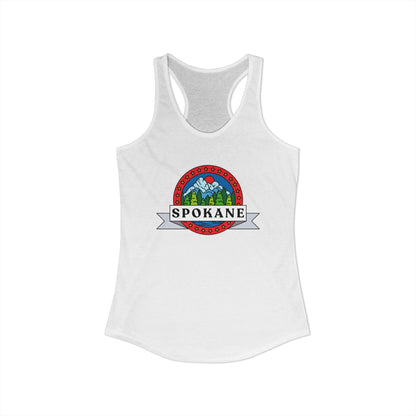 Women's Ideal Racerback Tank SPOKANE
