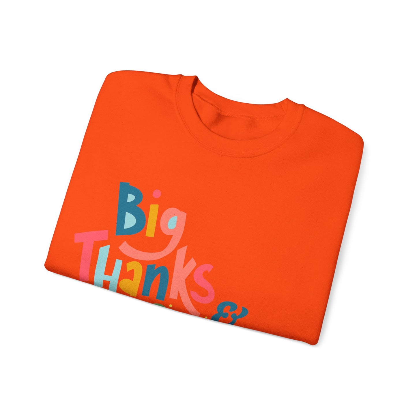 Big Thanks & Positive Vibes Crewneck Sweatshirt | True North