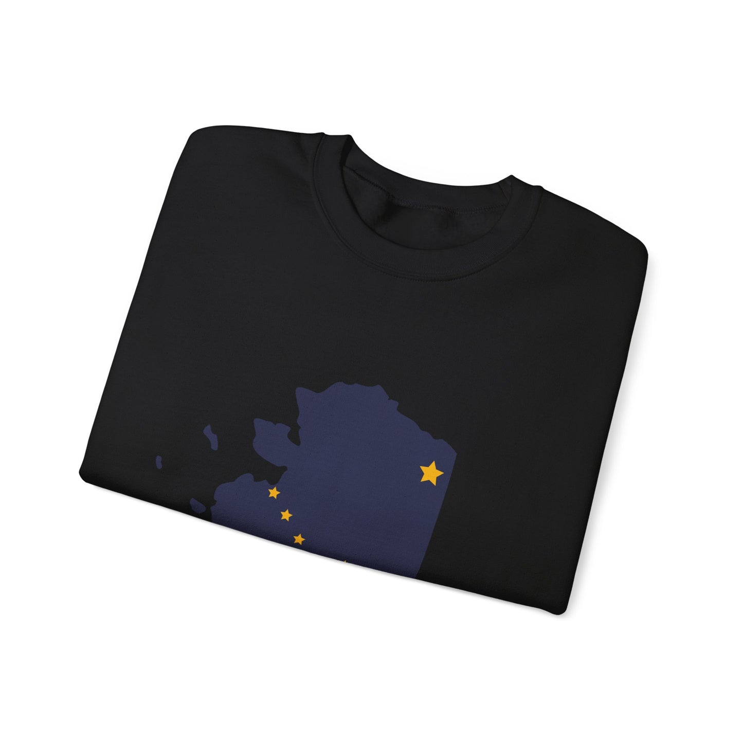 Alaska Map Crewneck Sweatshirt | Cozy Souvenir Pullover | True North