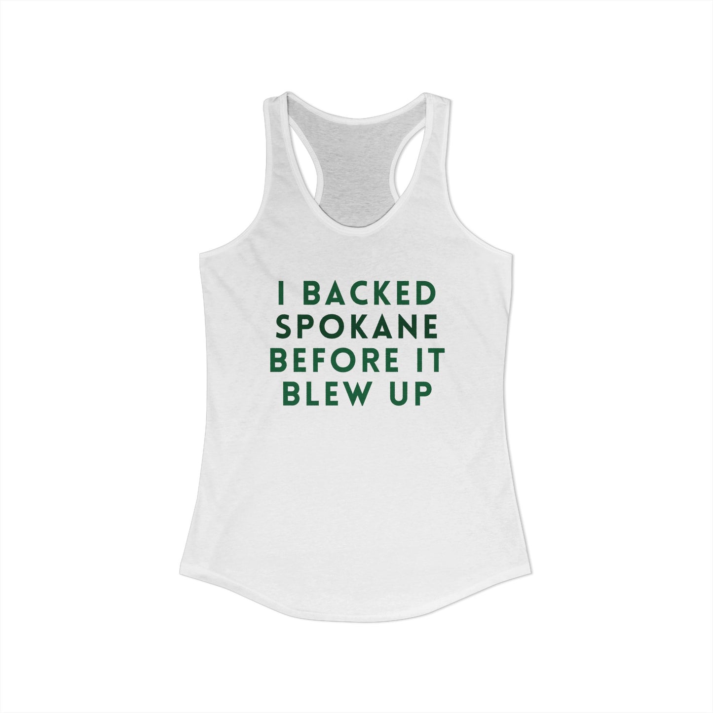 Women's Ideal Racerback Tank SPOKANE