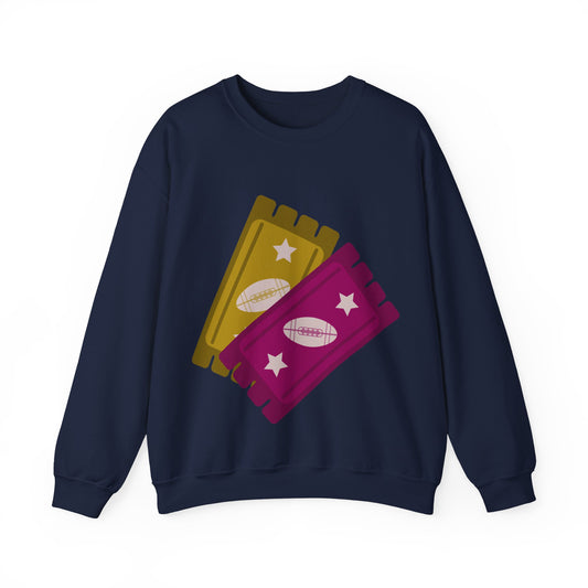 Football Game Day Crewneck Sweatshirt | Tailgate Fun | True North