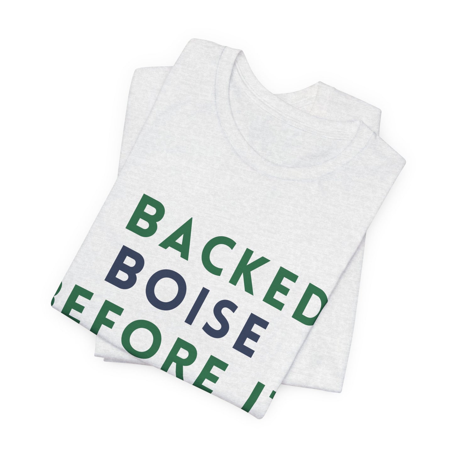 Boise Before It Blew Up T-Shirt — I Backed Boise Graphic Tee