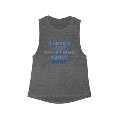 Boise Vibes Women's Flow Tank — "There's Just Something About Boise"
