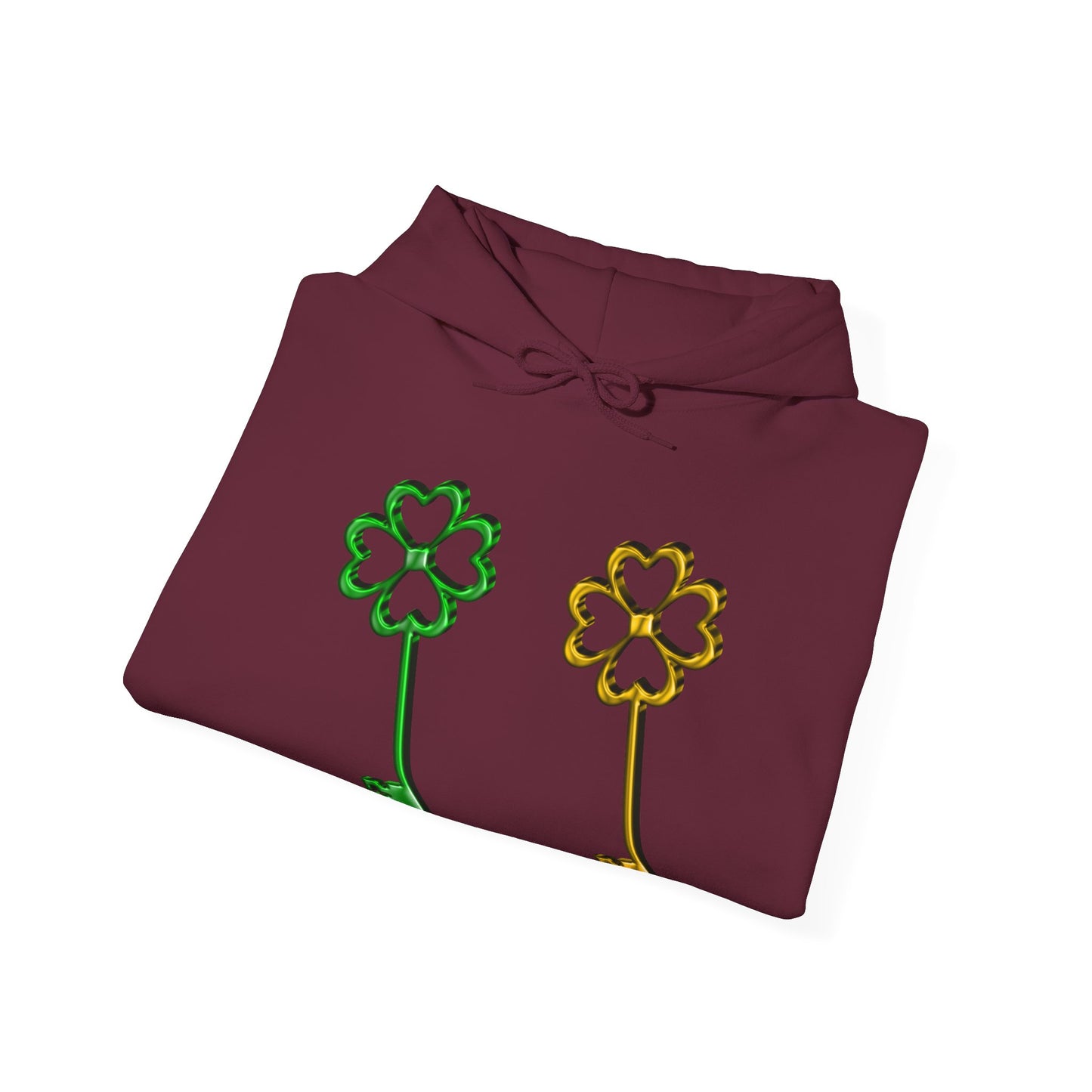 Charming Keys Hooded Sweatshirt | St. Patrick's Day Pullover | True North
