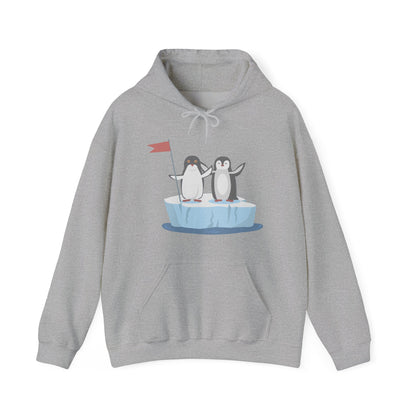 Cute Penguin Hoodie | Cozy Polar Holiday Fun | True North