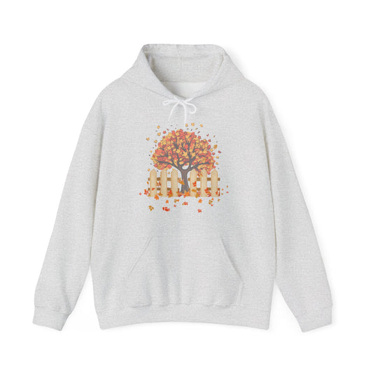 Autumn Tree Hoodie | Thanksgiving Gift, Nature-Inspired Casual Wear | True North