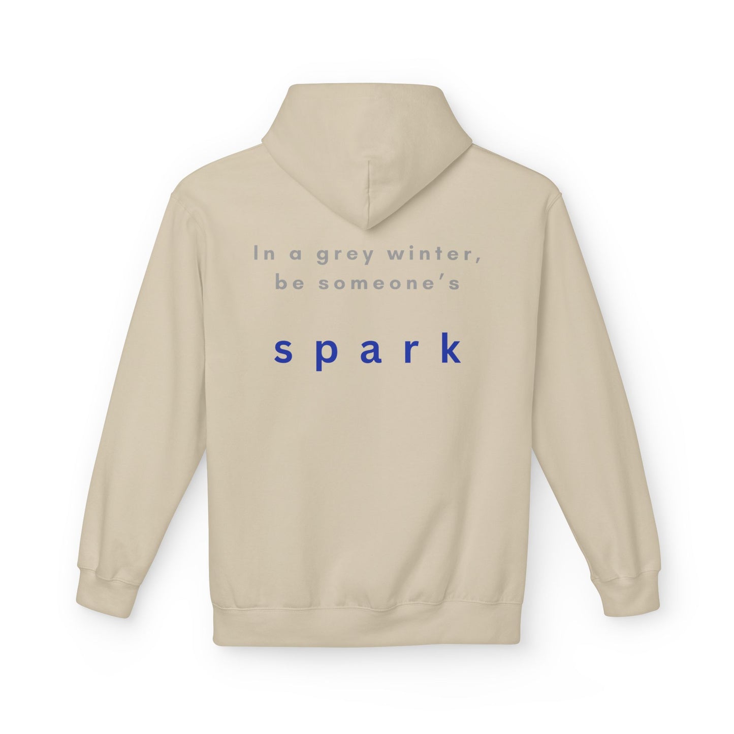 Cozy Nature-Inspired Fleece Hoodie | Inspirational Winter Apparel | True North