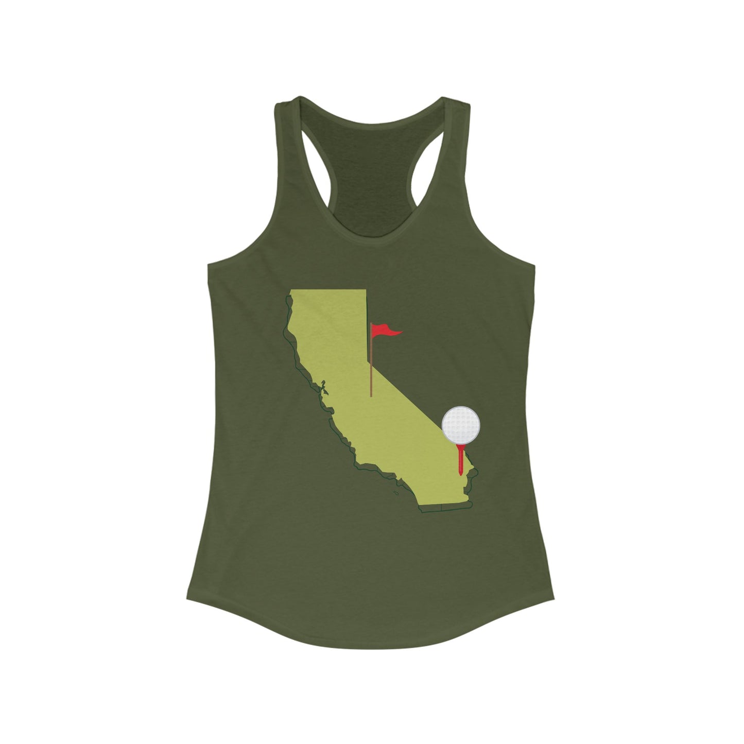 California Golf | Women’s Ideal Racerback Tank | True North