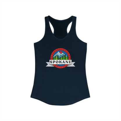 Women's Ideal Racerback Tank SPOKANE