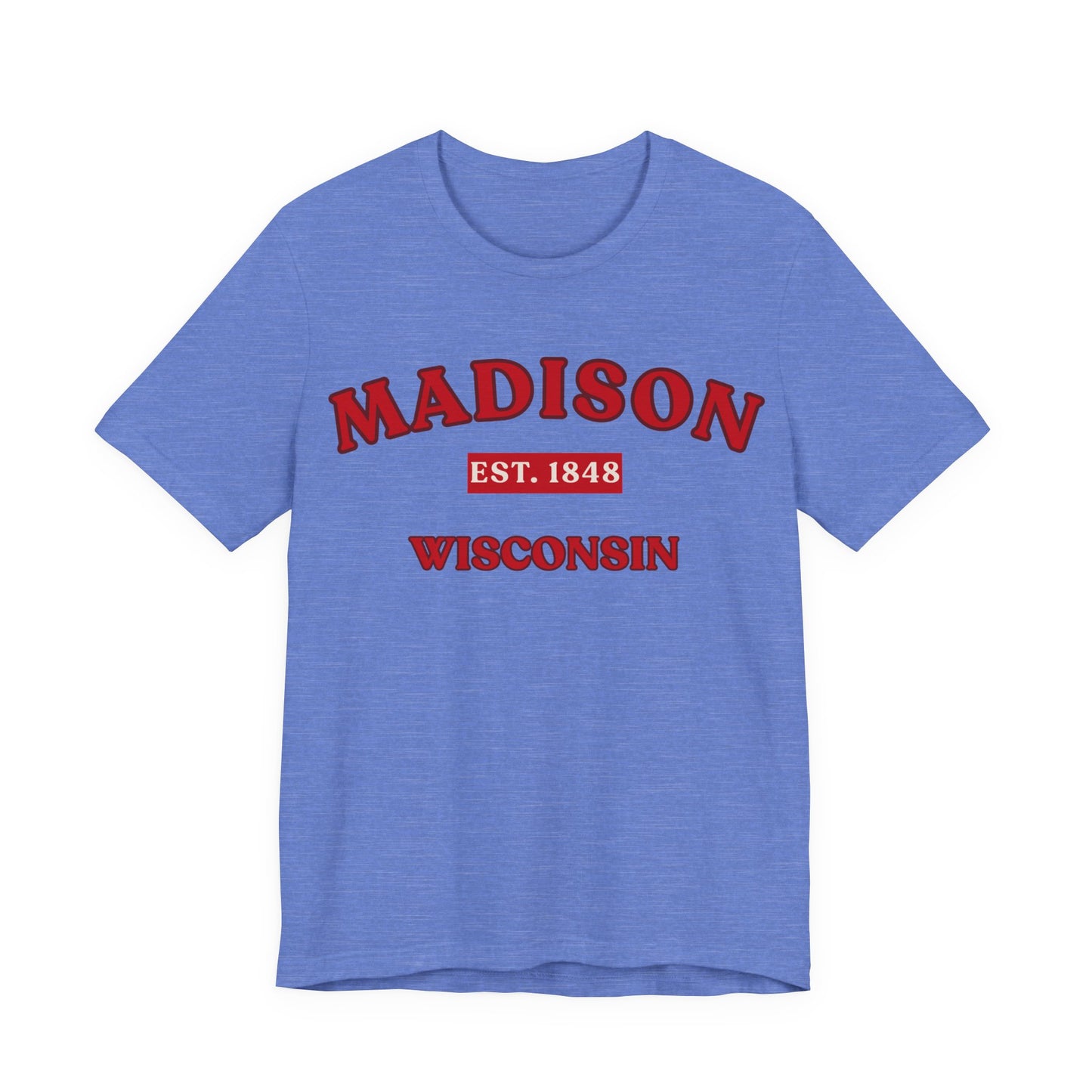 Madison Wisconsin Established 1848 JERSEY Tee