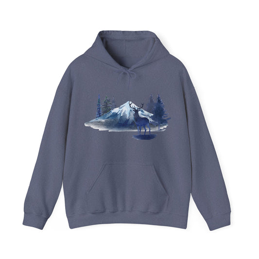 Mountain Moose Unisex Hoodie | Campers and Outdoor Travelers | True North