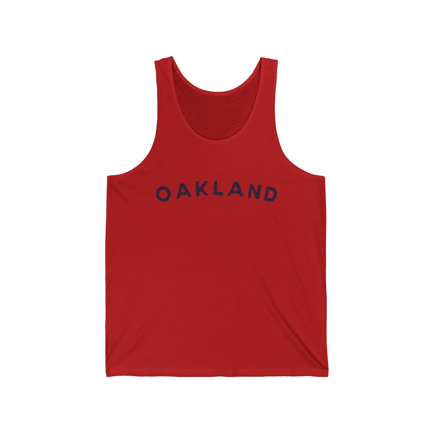 Oakland Minimalist Men/Unisex Tank Top | Classic Soft Feel | True North