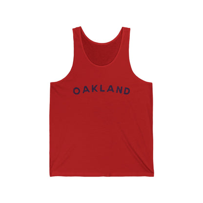 Oakland Minimalist Men/Unisex Tank Top | Classic Soft Feel | True North